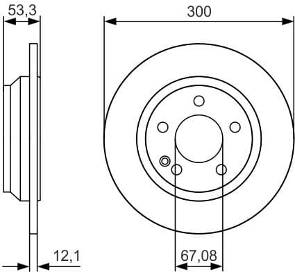 Brake Disc 0986479D12 - image 10