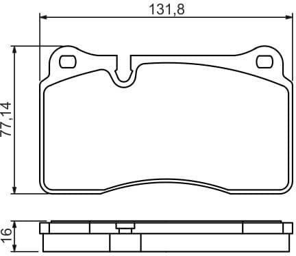 Brake Pad Set, disc brake 0986494207 - image 9