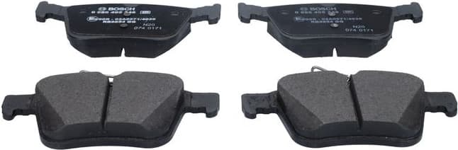 Brake Pad Set, disc brake 0986495346 - image 2