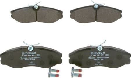 Brake Pad Set, disc brake 0986424204 - image 8