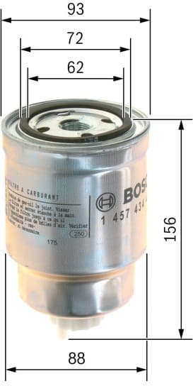 Fuel Filter 1457434439 - image 10