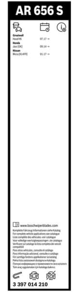 Wiper blade set BOSCH 2psc 3397014210 - image 8