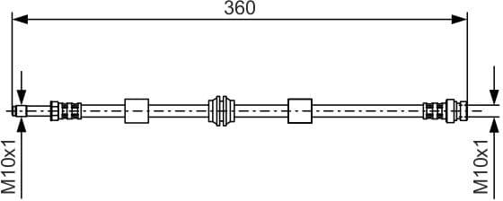 Brake Hose 1987476713 - image 6