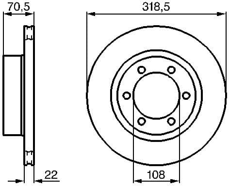 Brake Disc 0986478698 - image 7