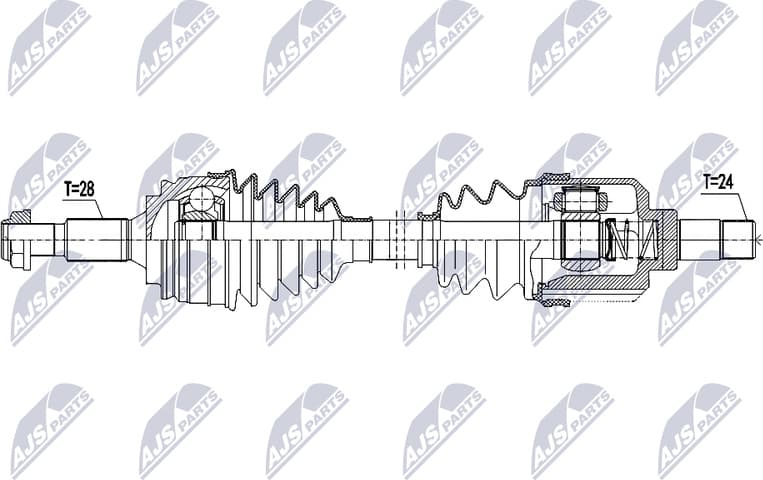 Drive Shaft NPW-CT-146