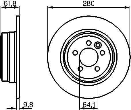 Brake Disc 0986478837 - image 6