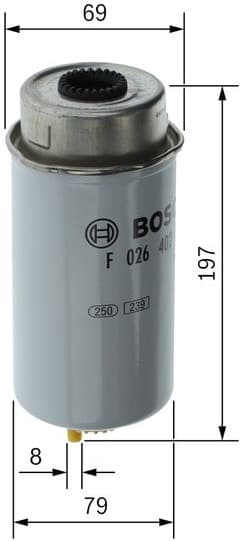 Fuel Filter F026402122 - image 10