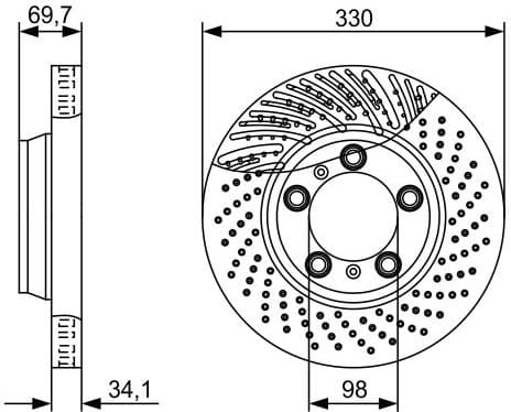 Brake Disc 0986479580 - image 2