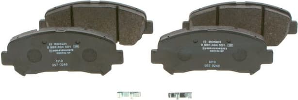 Brake Pad Set, disc brake 0986494501 - image 3