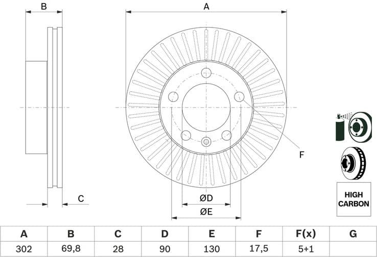 Brake Disc 0986479716 - image 10