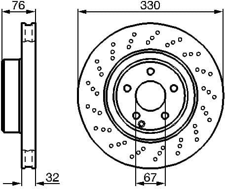 Brake Disc 0986478470 - image 7
