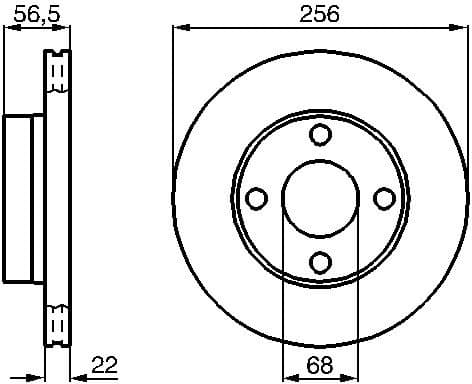 Brake Disc 0986478550 - image 2