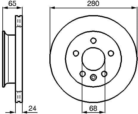 Brake Disc 0986478548 - image 5