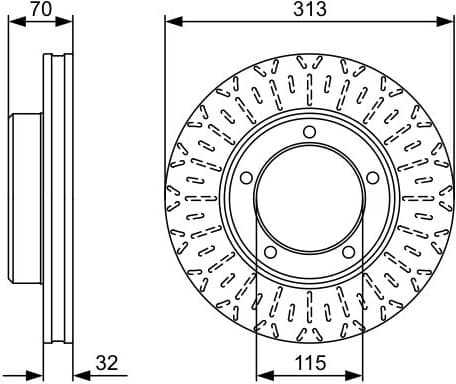 Brake Disc 0986479567 - image 7
