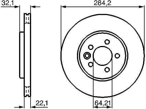 Brake Disc 0986478314 - image 6