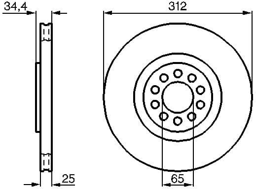 Brake Disc 0986478467 - image 10