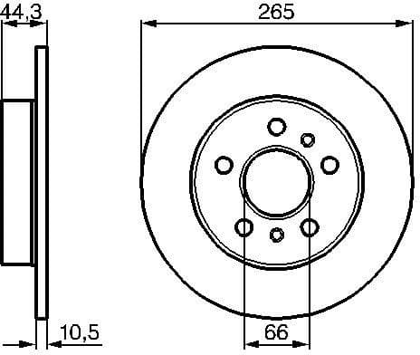 Brake Disc 0986478757 - image 7