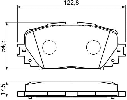 Brake Pad Set, disc brake 0986494196 - image 14
