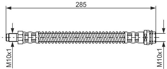 Brake Hose 1987476841 - image 2