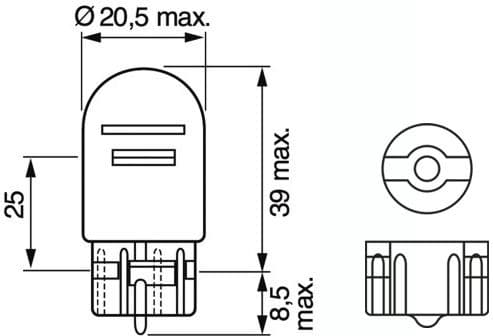 Bulb, direction indicator Pure Light BL 1 987 301 079 - image 12