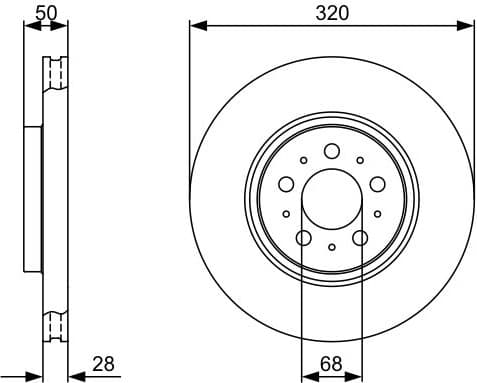 Brake Disc 0986479321 - image 3