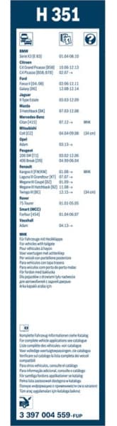 Wiper Blade Rear 3397004559 - image 7