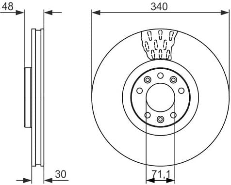 Brake Disc 0986479092 - image 6