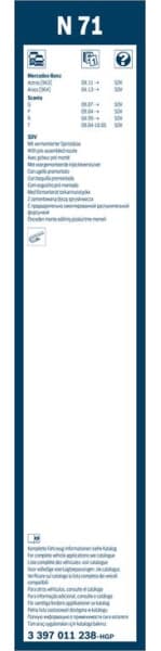 Wiper Blade Twin 3397011238 - image 2