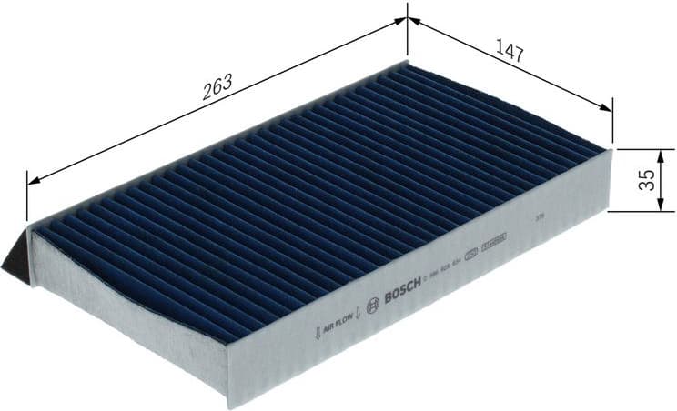 Filter, cabin air FILTER+pro 0 986 628 634 - image 5