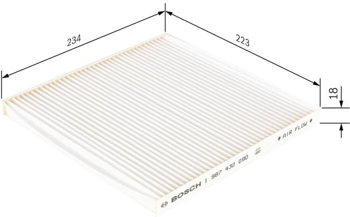 Filter, cabin air 1987432090 - image 6