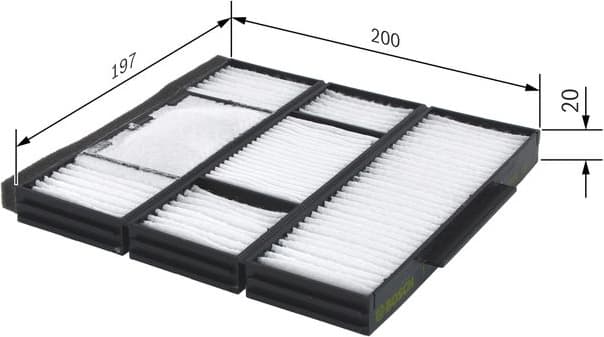 Filter, cabin air 1987432155 - image 10