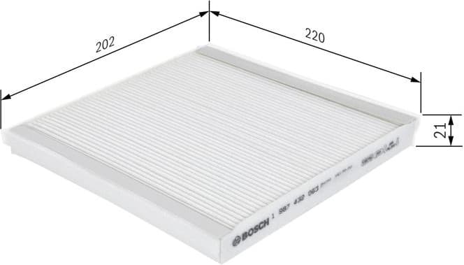 Filter, cabin air 1987432063 - image 10