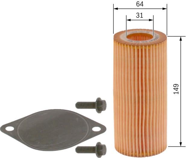 Hydraulic Filter, automatic transmission F026404004 - image 6