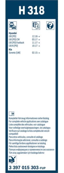 Wiper Blade Rear 3 397 015 303 - image 8