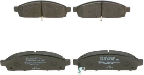 Brake Pad Set, disc brake 0986494268 - image 7