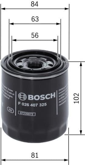 Oil Filter F 026 407 325 - image 5