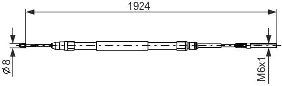 Cable Pull, parking brake 1987477693 - image 6