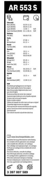 Wiper Blade Aerotwin Retrofit 3397007589 - image 5