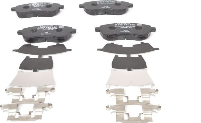 Brake Pad Set, disc brake 0986494652 - image 11