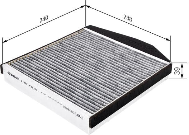 Filter, cabin air 1 987 432 531 - image 10