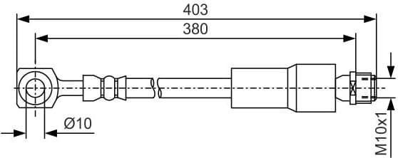 Brake Hose 1 987 481 545 - image 10