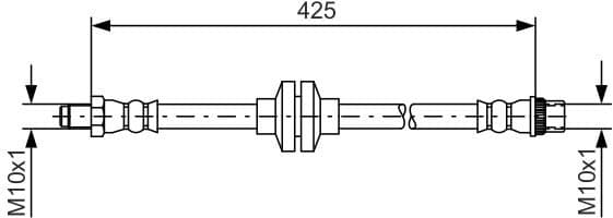 Brake Hose 1 987 481 567 - image 6