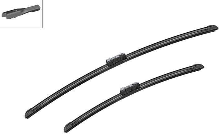 Wiper blade set BOSCH 2psc 3397014318 - image 5