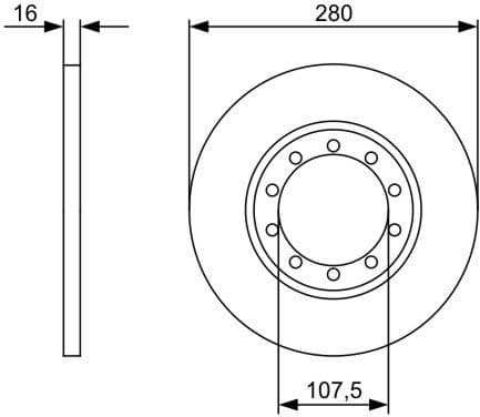 Brake Disc 0986479390 - image 6