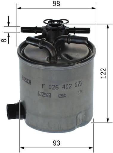 Fuel Filter F026402072 - image 9