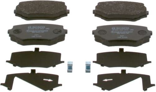 Brake Pad Set, disc brake 0986424658 - image 2