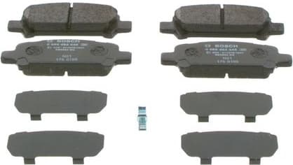 Brake Pad Set, disc brake 0986494445 - image 3