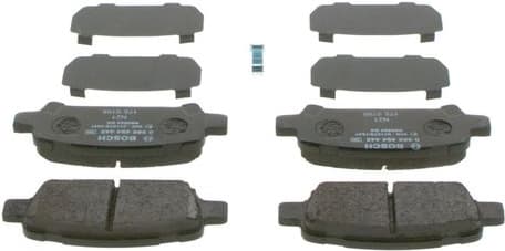 Brake Pad Set, disc brake 0986494445 - image 5