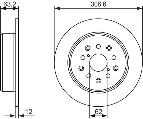 Brake Disc 0986479339 - image 2