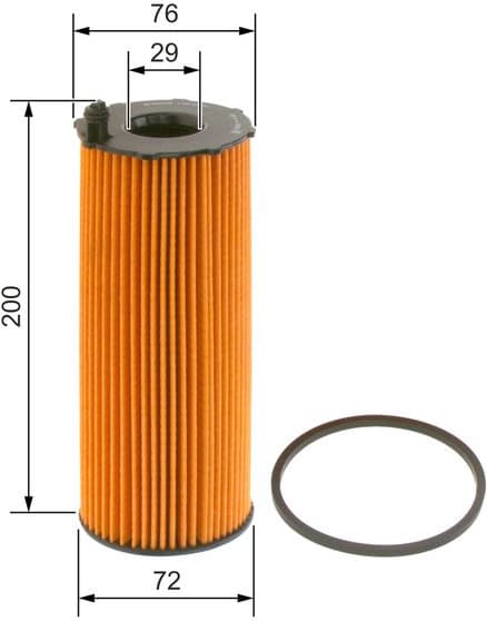 Filter oil F026407002 - image 5